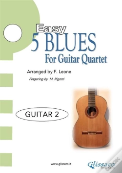 Capa do artigo 5 Easy Blues For Guitar Quartet (Guitar 2)