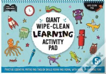 5+ Giant Wipe-Clean Learning Activity Pad