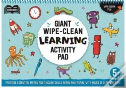 Capa do artigo 5+ Giant Wipe-Clean Learning Activity Pad