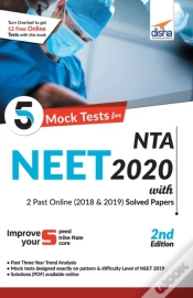 Capa do artigo 5 Mock Tests For Nta Neet 2020 With 2018 & 2019 Question Papers - 2nd Edition