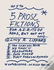 5 Proseâ Fictions