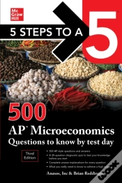 Capa do artigo 5 Steps To A 5: 500 Ap Microeconomics Questions To Know By Test Day, Third Edition