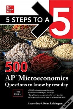 Capa do artigo 5 Steps To A 5: 500 Ap Microeconomics Questions To Know By Test Day, Third Edition