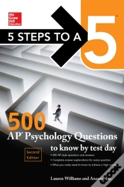 Capa do artigo 5 Steps To A 5: 500 Ap Psychology Questions To Know By Test Day, Second Edition