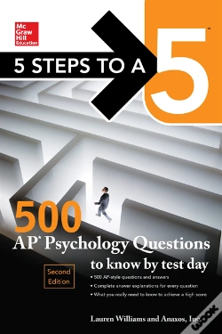 Capa do artigo 5 Steps To A 5: 500 Ap Psychology Questions To Know By Test Day, Second Edition