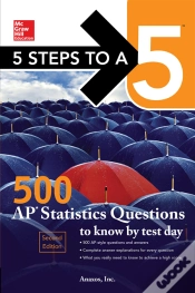 Capa do artigo 5 Steps To A 5: 500 Ap Statistics Questions To Know By Test Day, Second Edition