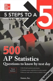 Capa do artigo 5 Steps To A 5: 500 Ap Statistics Questions To Know By Test Day, Third Edition