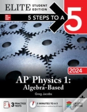Capa do artigo 5 Steps To A 5: Ap Physics 1: Algebra-Based 2024 Elite Student Edition