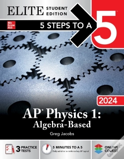 Capa do artigo 5 Steps To A 5: Ap Physics 1: Algebra-Based 2024 Elite Student Edition