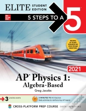 Capa do artigo 5 Steps To A 5: Ap Physics 1 &Quote;Algebra-Based&Quote; 2021 Elite Student Edition