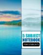 5 Subject Notebook For Students - Preview