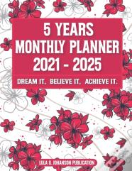 5 Year Monthly Planner 2021-2025