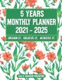 5 Year Monthly Planner 2021-2025 - Preview