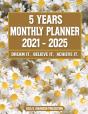 5 Year Monthly Planner 2021-2025 - Preview