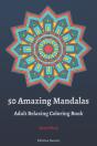 50 Amazing Mandalas Adult Relaxing Coloring Book - Preview