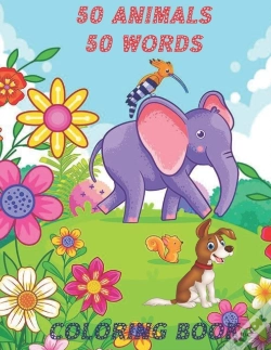 Capa do artigo 50 Animals 50 Words Coloring Book
