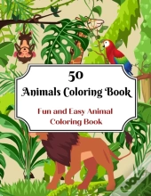 50 Animals Coloring Book
