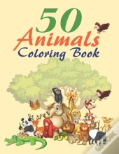 50 Animals Coloring Book
