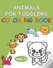50 Animals For Toddler Coloring Book