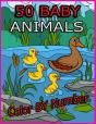 50 Baby Animals Color B Number - Preview