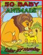50 Baby Animals Color B Number - Preview