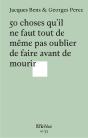 50 Choses Qu'Il Ne Faut Tout De Même Pas Oublier De Faire Avant De Mourir - Preview