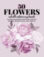 50 Flowers Coloring Book - Preview