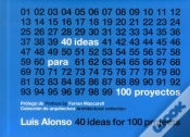 Capa do artigo 50 ideas for 100 projects - alonso balaguer y arquitectos asociados