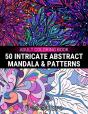 50 Intricate Abstract Mandala & Patterns Adult Coloring Book - Preview