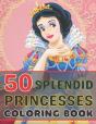 50 Splendid Princesses Coloring Book - Preview