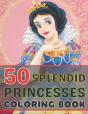 50 Splendid Princesses Coloring Book - Preview