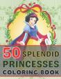 50 Splendid Princesses Coloring Book - Preview