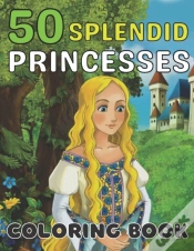 Capa do artigo 50 Splendid Princesses Coloring Book