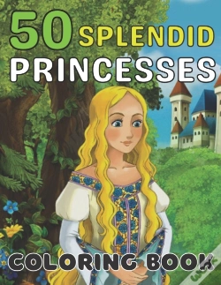 Capa do artigo 50 Splendid Princesses Coloring Book