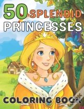 Capa do artigo 50 Splendid Princesses Coloring Book