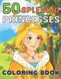 50 Splendid Princesses Coloring Book - Preview