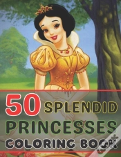 Capa do artigo 50 Splendid Princesses Coloring Book