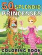 50 Splendid Princesses Coloring Book - Preview