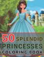 50 Splendid Princesses Coloring Book - Preview
