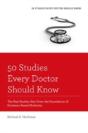 50 Studies Every Doctor Should Know - Preview