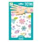 50 Tatuagens Com Glitter - Belas Flores Do Campo Djeco Dj09585 - Preview