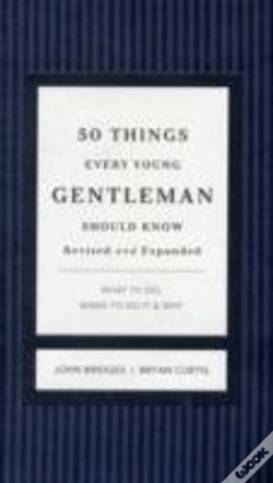 Capa do artigo 50 Things Every Young Gentleman Should Know Revised And Expanded