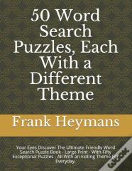 50 Word Search Puzzles, Each With A Different Theme
