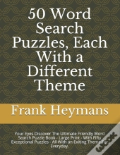 50 Word Search Puzzles, Each With A Different Theme