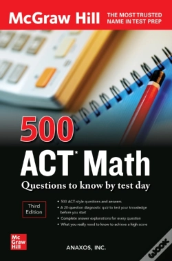 Capa do artigo 500 Act Math Questions To Know By Test Day, Third Edition