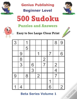 Capa do artigo 500 Beginner Level Sudoku Puzzles And Answers Beta Series Volume 1