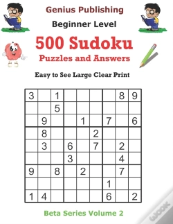 Capa do artigo 500 Beginner Sudoku Puzzles And Answers Beta Series Volume 2