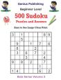 500 Beginner Sudoku Puzzles And Answers Beta Series Volume 3 - Preview