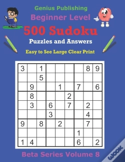 Capa do artigo 500 Beginner Sudoku Puzzles And Answers Beta Series Volume 8