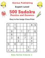 500 Expert Sudoku Puzzles And Answers Beta Series Volume 2 - Preview